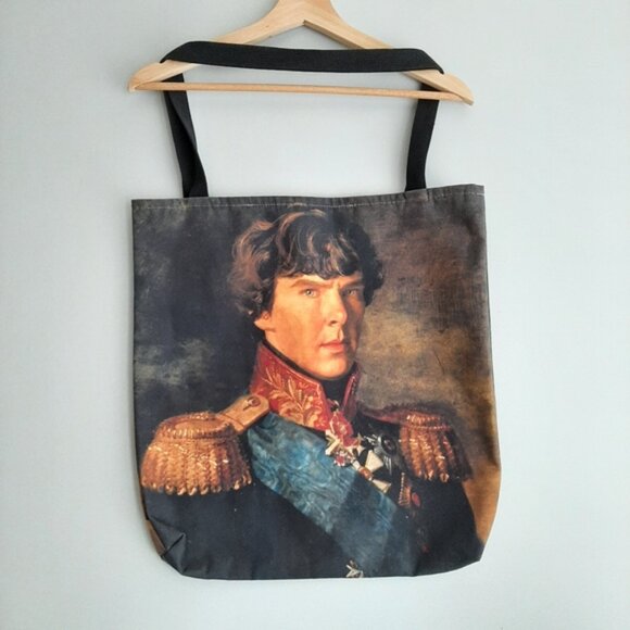 SOCIETY6 Benedict Cumberbatch Novelty Tote Purse Shopper Bag - Picture 12 of 16